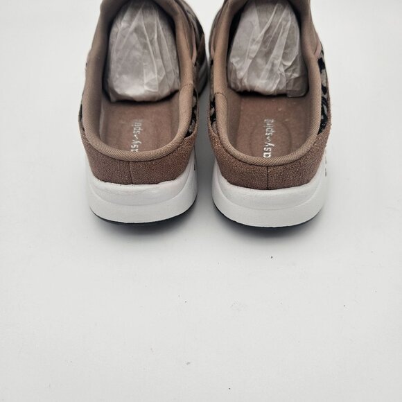 Easy Spirit TravelTime Brown Black Floral Slip On Mule Clog Womens Sz 6 NEW - Picture 7 of 9